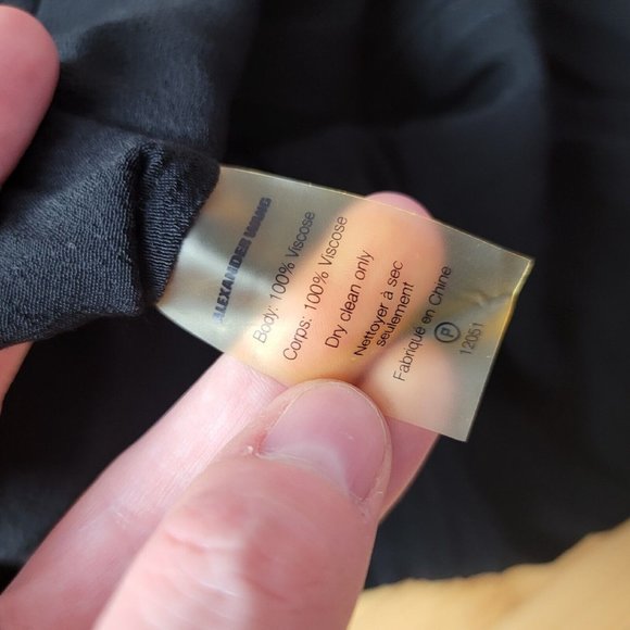 T By Alexander Wang Women's Sleeveless Snap Button Front Shirt Dress Size 4 - Picture 6 of 6